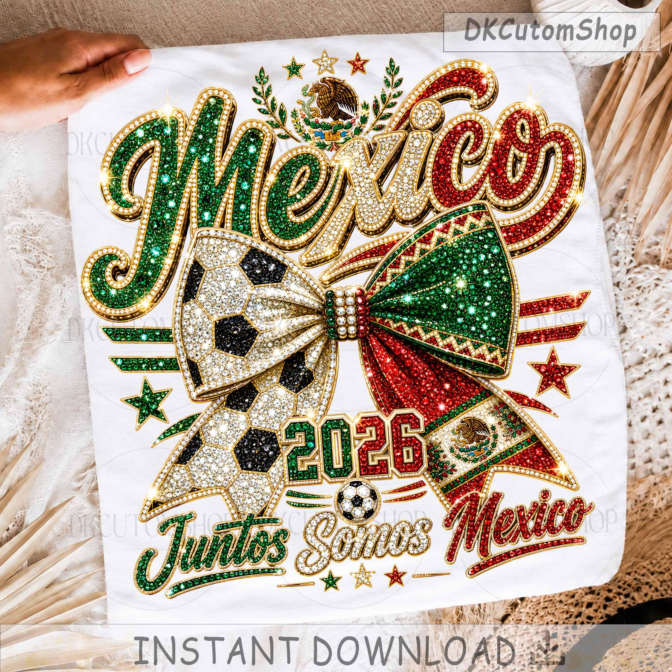 Glitter Mexico Shirt - Etsy