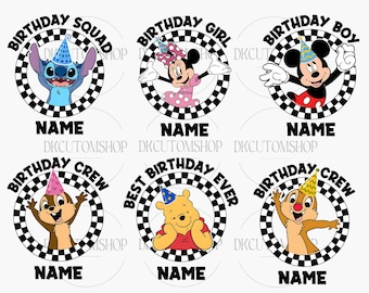 Birthday Squad PNG, Mouse And Friends Png, Family Trip Png, Mouse Vacation Png, Magical Kingdom Png, Vacay Mode Png, Digital Download