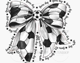 Soccer Coquette Bows Png, Soccer Mama Coquette Png, Soccer Mom Png, Retro Mama Bow Sublimation, Retro Soccer Bow, Soccer Mama Shirt
