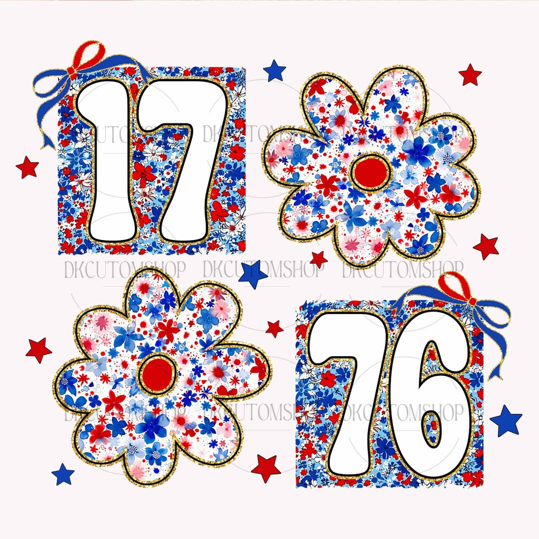 1776 Floral America Png, Coquette 4th of July Png, America Png ...