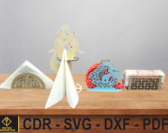Laser Cut Napkin Holder, It promises to make its star shine and elevate your decor with its stylish design and melting,Stylish Napkin Holder