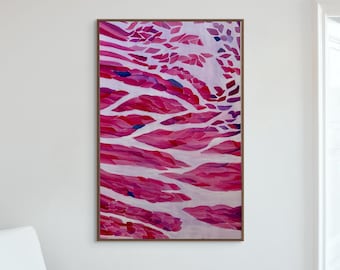 Skeletal Muscle Cells in Cross-Section Art Print
