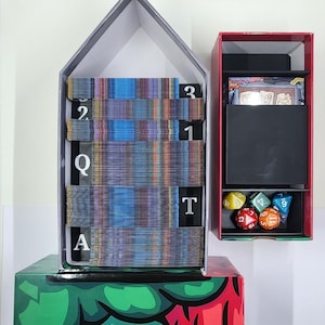 Fools Blade Card Game Box Organizer Insert ***STL File*** | Holds Base Game + Screaming Forest Expansion | ***Digital Download***