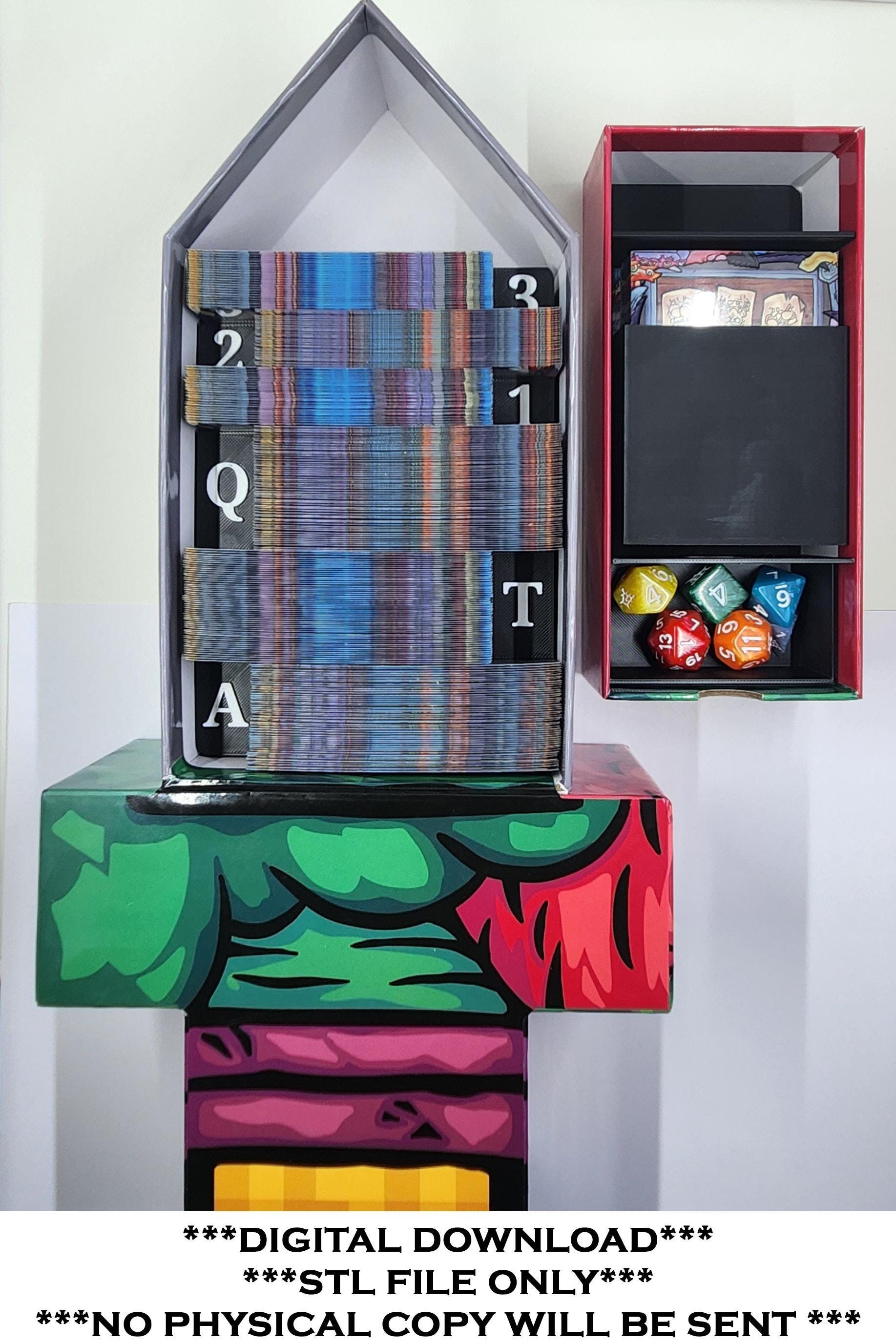 Fools Blade Card Game Box Organizer Insert ***STL File*** | Holds