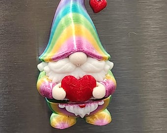 Heart Gnome Magnet – Wiggly Mini Desk Buddy