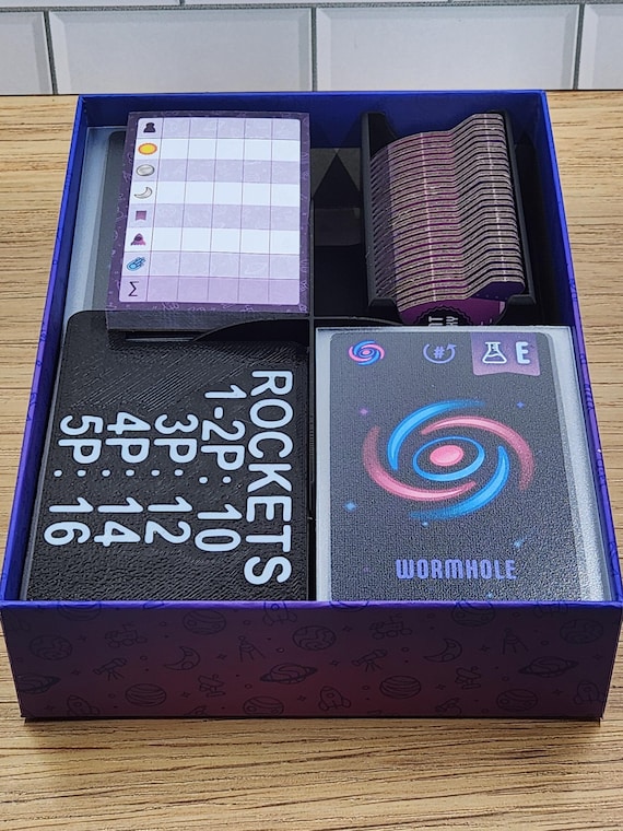 Custom Insert for Point Galaxy Board Game | Card & Token Organizer  Compatible With Sleeved Cards - Etsy