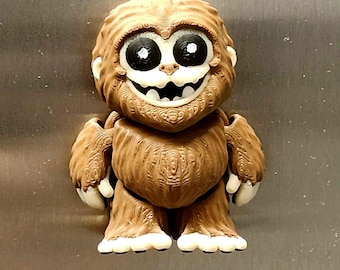 Bigfoot Magnet | Wiggly Sasquatch Fridge Magnet | 3D Printed Bigfoot Figure | Funny Cryptid Gift | Desk Decor | Squatch Lover Gift