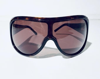 Vintage 2000s Y2K Genuine Unisex Black Tinted D&G Sunglasses