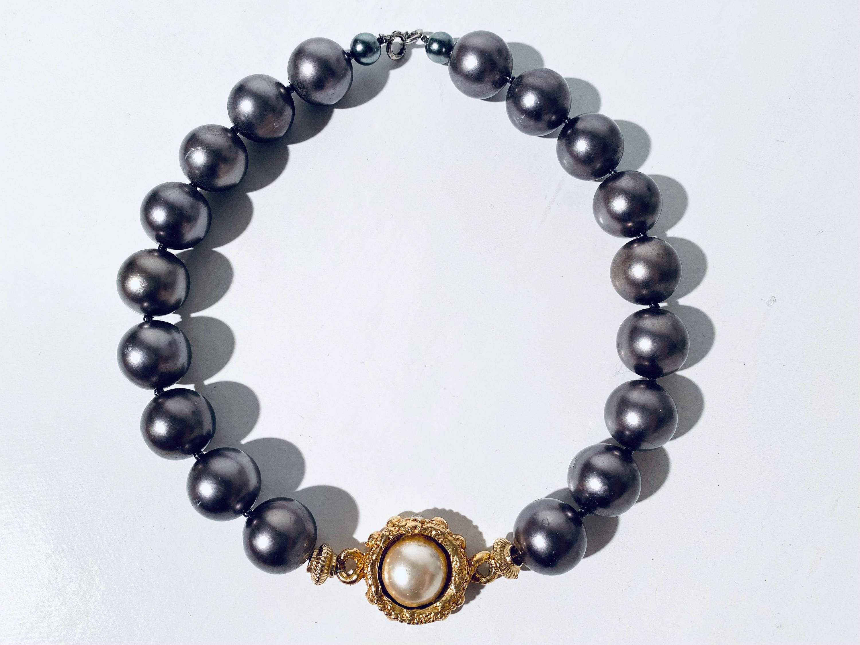 Collier Ras Du Cou Fantaisie Alexis Lahellec – Haute Joaillerie Paris, Couleur Noire – Occasion