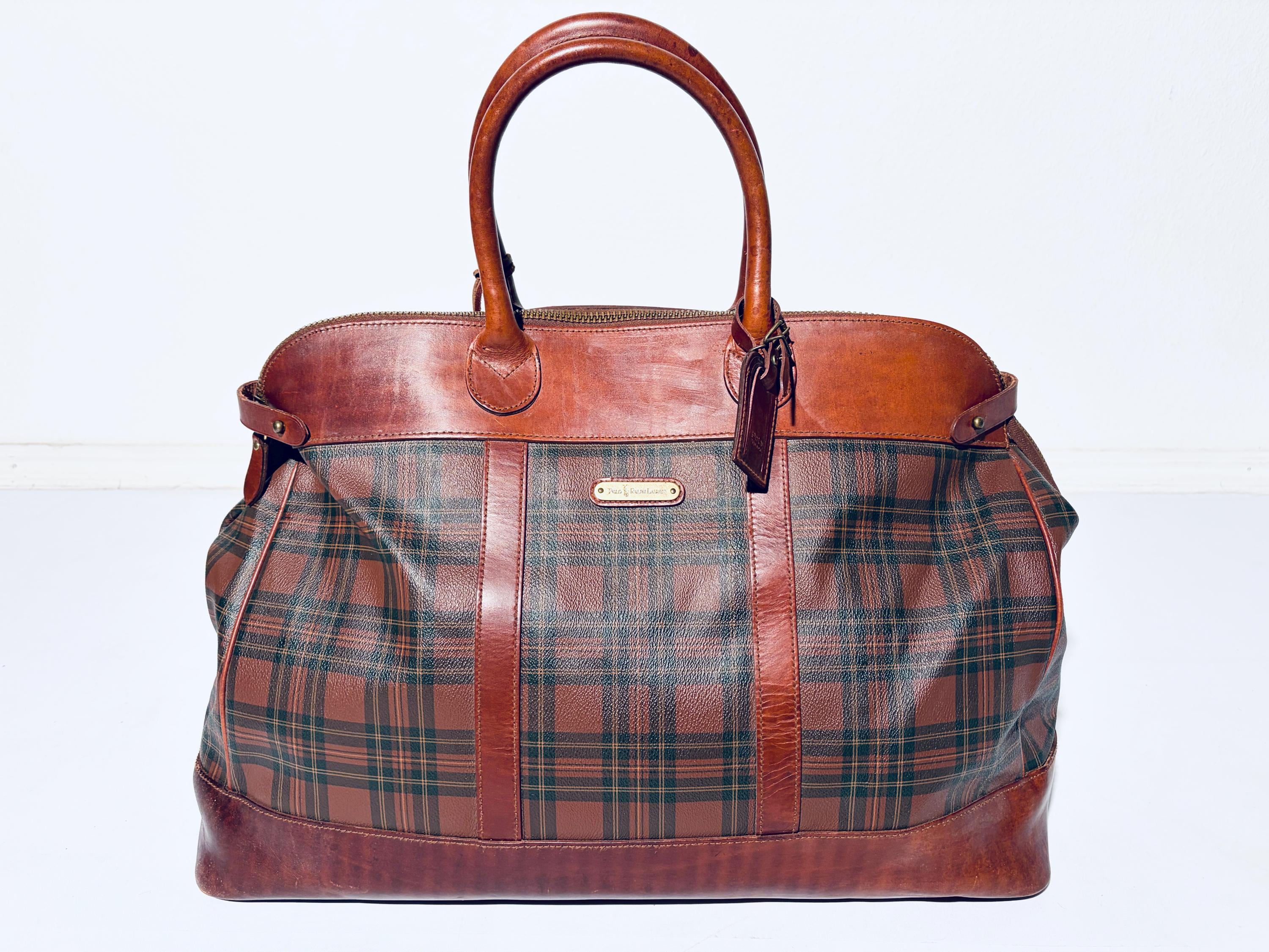 Ralph Lauren Boston Bag - Etsy