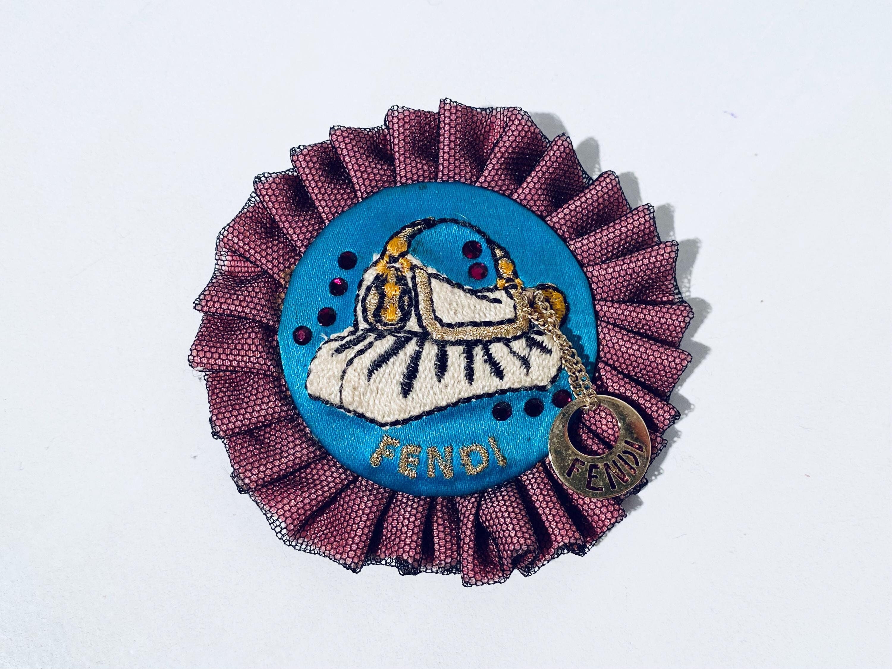 Fendi Brooch - Etsy