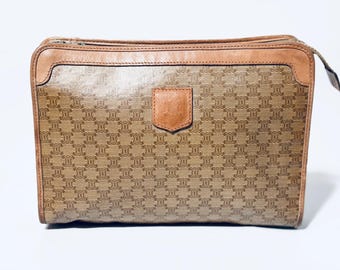 Celine Paris Made in Italy Door Knocker Shoulder Cross Body Clutch