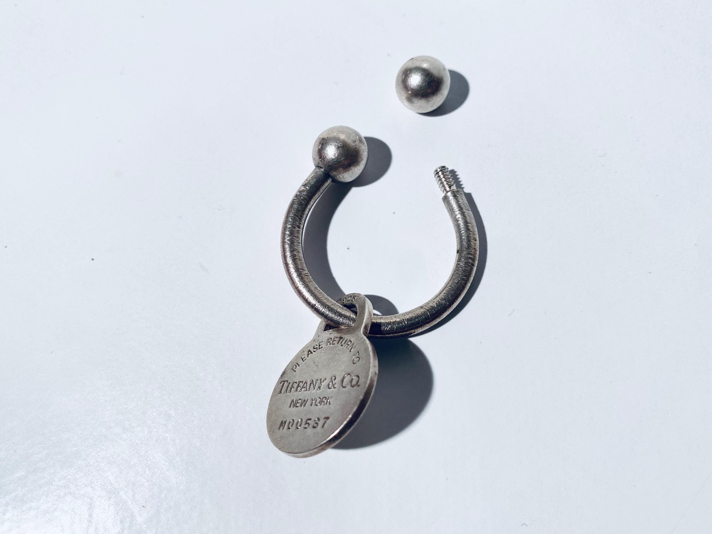 Tiffany & Co Keyring 2001 925 Silver Bull Ring M00537 Unisex - Etsy