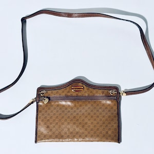 美品 PaoloGUCCI パオログッチ トートバッグ ブラウン シェリーライン Paolo gucci purse - Etsy 日本