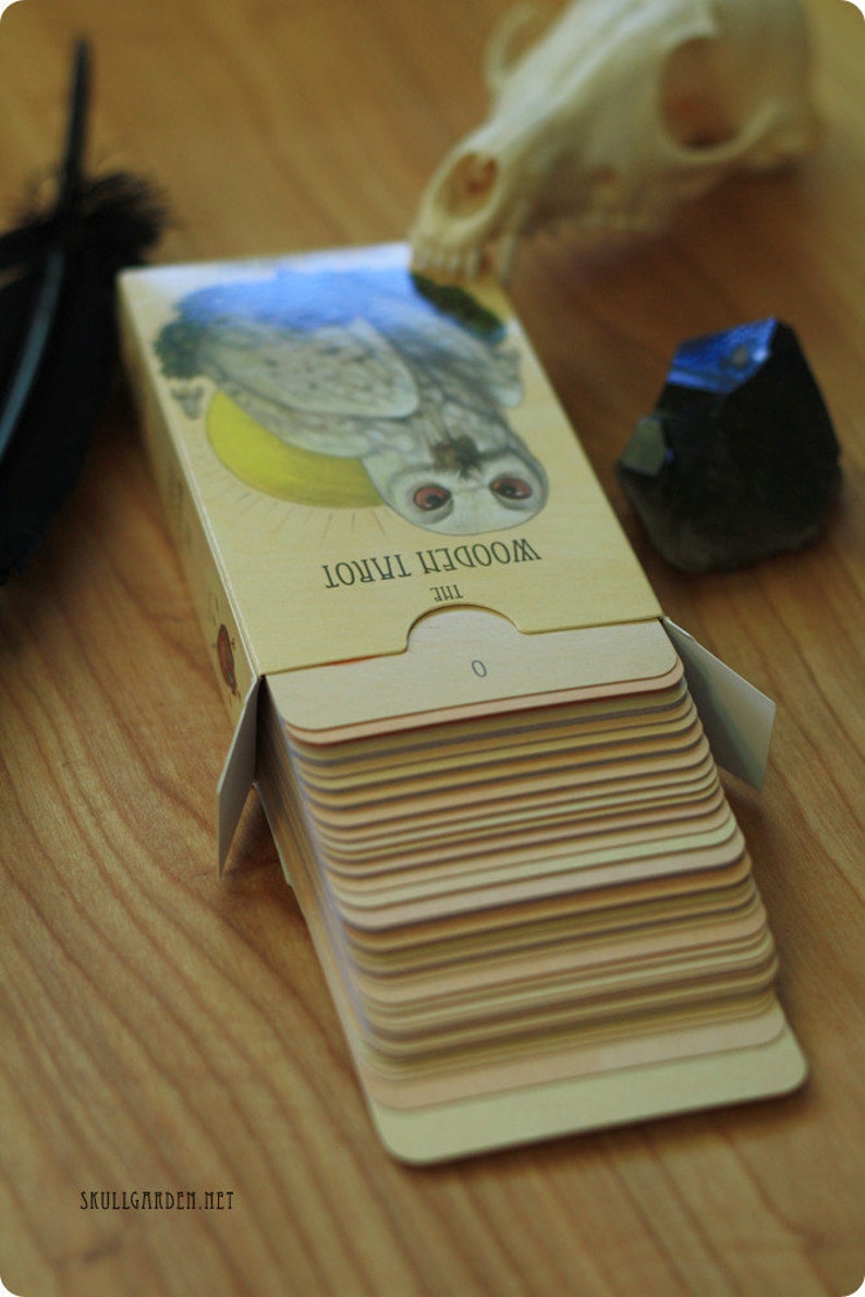 BUNDLE The Wooden Tarot & The Earthbound Oracle Etsy