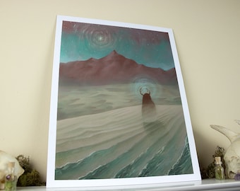 Distant Memory of Tranquility 11x14 Fine Art Giclee Print