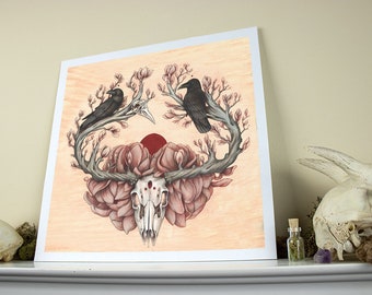 Samsara 12x12 Fine Art Giclee Print