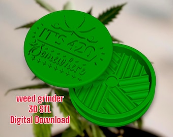 Archivo Stl 3D de Grinder para impresora 3D. Imprime y empieza a usar.