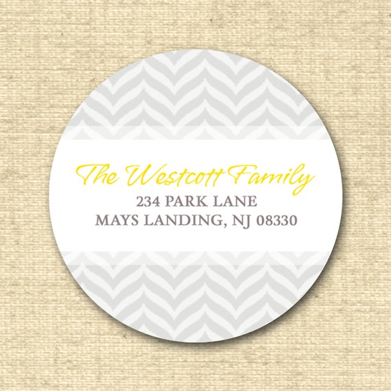 NEW LIFE...Custom Address Label or Sticker...Printable Design...by KM Thomas Designs Il_570xn