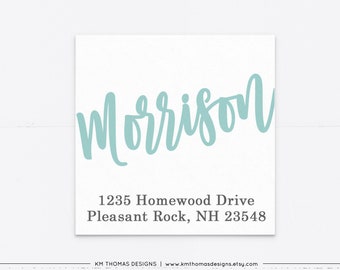 Return Mail Label for Class of 2024, Printable Return Address Sticker, GR116