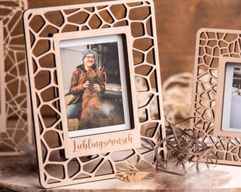 Instax Mini photo frame customizable, Polaroid wooden frame, Instax Mini, picture frame, frame, baby gift, Christmas, birthday