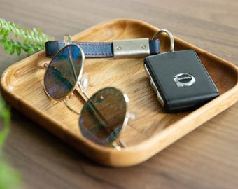 Oak bowl - 15 cm - Key bowl Money bowl various sizes Handmade