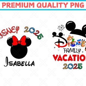 Personalized Disney 2025 Family Vacation Png, Mickey Castle 2025 Png, Disneyland Family Trip Png, Custom Mickey Trip Png, Digital Download
