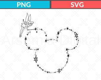 Tinkerbell Disneyworld SVG PNG: Family Shirts (Digital Download)