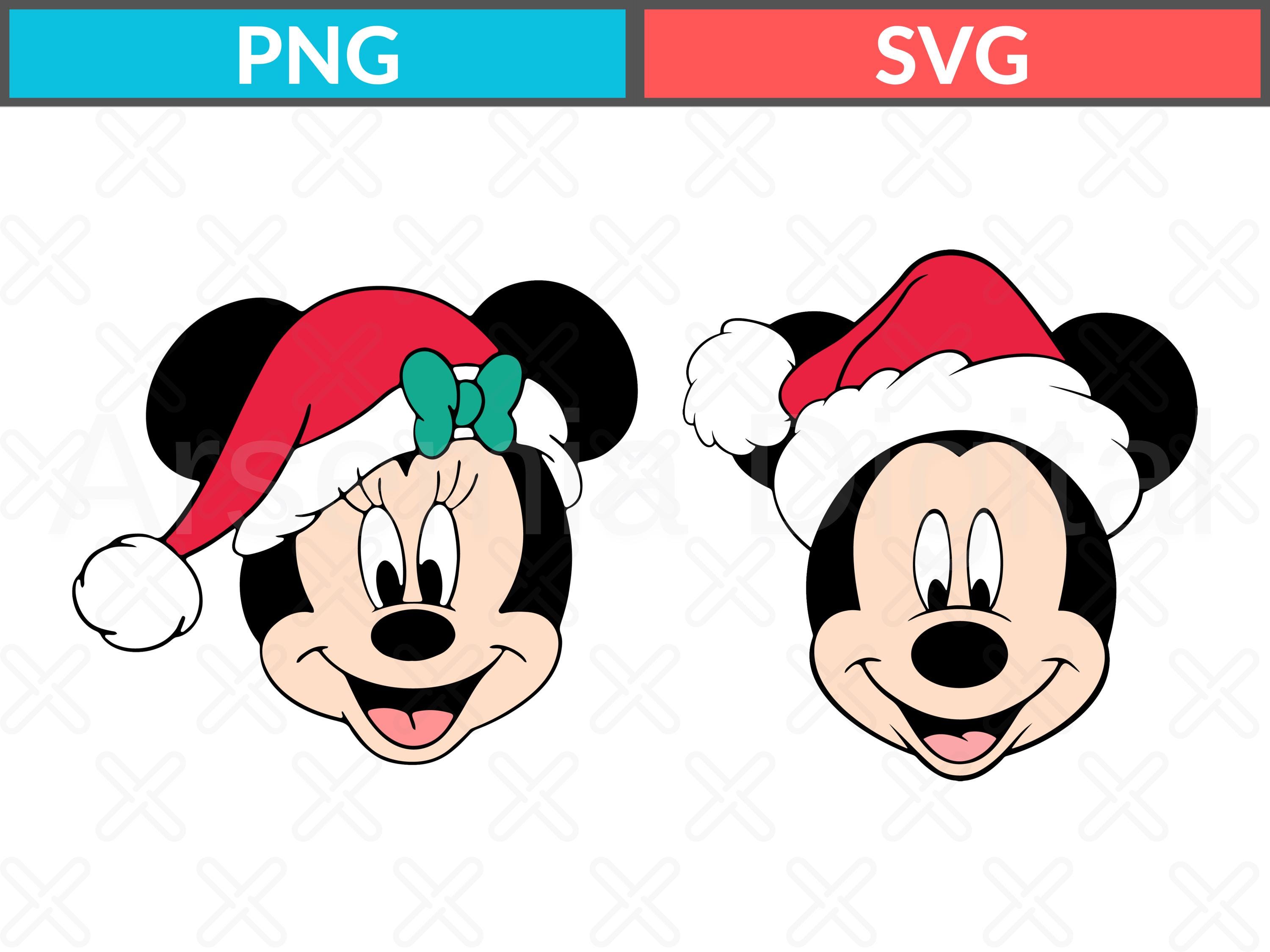 Disney Mickey Santa Cap | Disney Santa Hats Brand New with Tags: Disney Christmas Fun Cap - Mickey & Minnie display picture 1