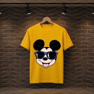 Micky Maus Gesicht Sonnenbrille SVG (Digital Download) Bild 2