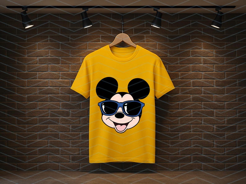 Micky Maus Gesicht Sonnenbrille SVG (Digital Download) Bild 2