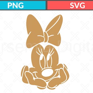Retro Mimmi Pigg Svg, Vintage Mimmi Png, Disney Semester Svg, Disneyland Minnie Png, Magic Kingdom Svg bild 1