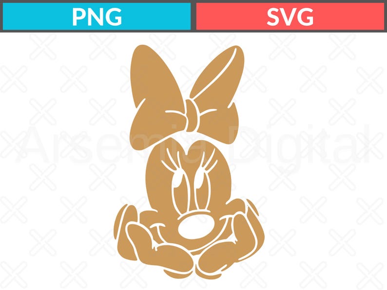 Retro Mimmi Pigg Svg, Vintage Mimmi Png, Disney Semester Svg, Disneyland Minnie Png, Magic Kingdom Svg bild 1