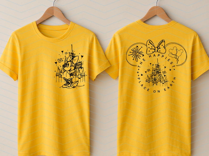 Minnie Mouse Castle SVG, Magical Place PNG (Digital Download) image 3