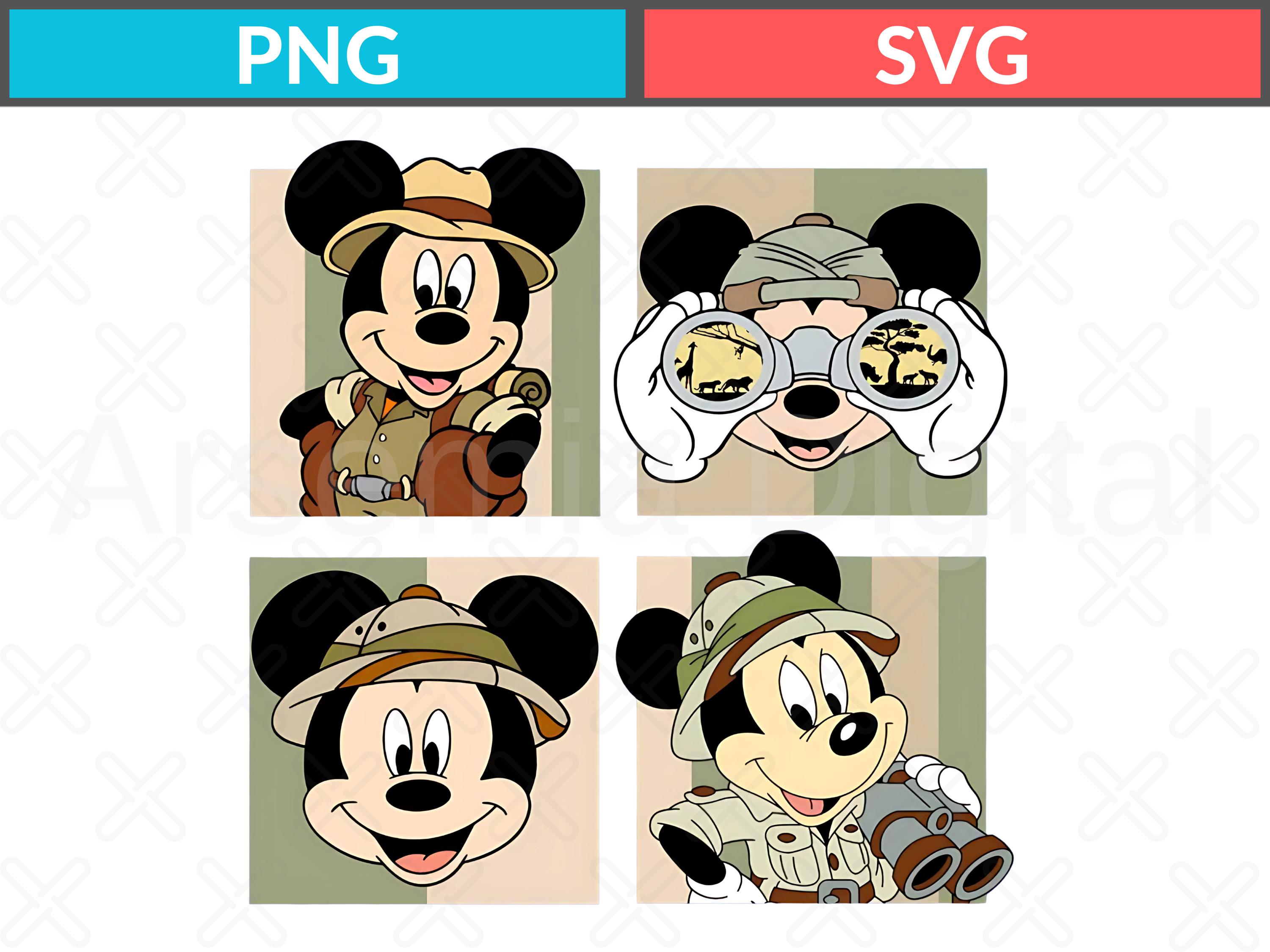 Animal Kingdom Minnie and Mickey Svg,Minnie Safari Png,Friends Wild Svg, Disney Wild Trip Png, Safari Mode, Family Trip