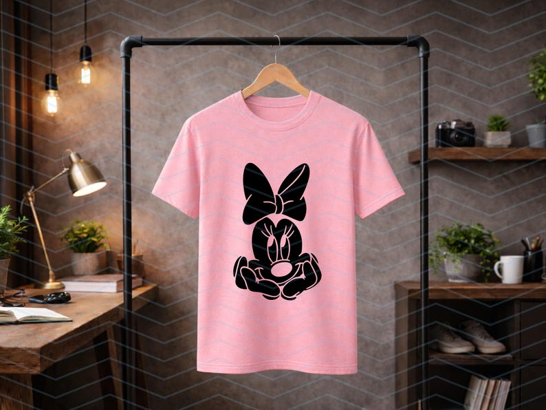 Retro Mimmi Pigg Svg, Vintage Mimmi Png, Disney Semester Svg, Disneyland Minnie Png, Magic Kingdom Svg bild 7