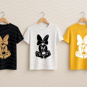 Retro Mimmi Pigg Svg, Vintage Mimmi Png, Disney Semester Svg, Disneyland Minnie Png, Magic Kingdom Svg bild 2