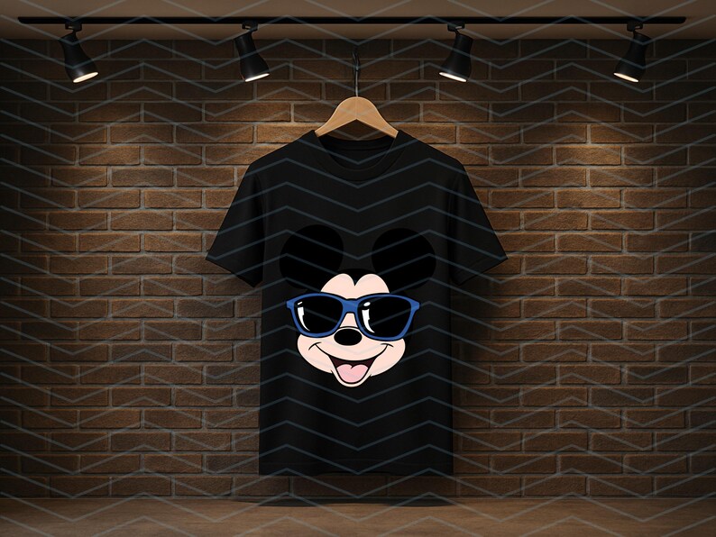 Micky Maus Gesicht Sonnenbrille SVG (Digital Download) Bild 8