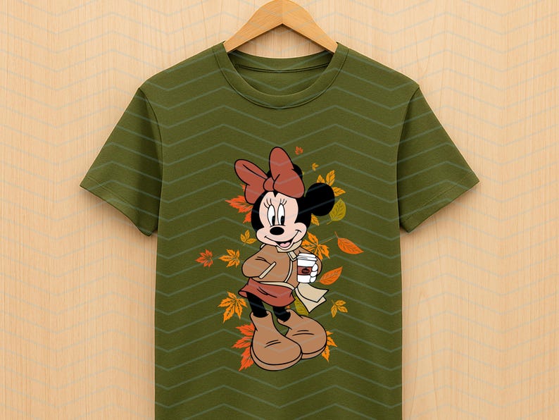 Höst Minnie Mouse SVG PNG, höst Disney familjeresa (digital nedladdning) bild 10