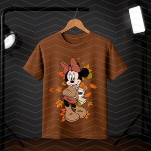 Höst Minnie Mouse SVG PNG, höst Disney familjeresa (digital nedladdning) bild 9
