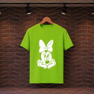 Retro Mimmi Pigg Svg, Vintage Mimmi Png, Disney Semester Svg, Disneyland Minnie Png, Magic Kingdom Svg bild 6