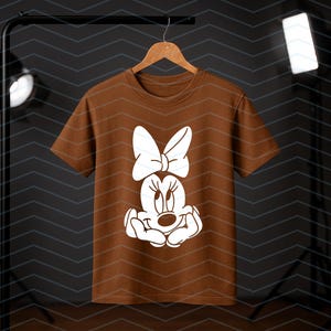 Retro Mimmi Pigg Svg, Vintage Mimmi Png, Disney Semester Svg, Disneyland Minnie Png, Magic Kingdom Svg bild 3