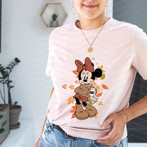 Höst Minnie Mouse SVG PNG, höst Disney familjeresa (digital nedladdning) bild 5