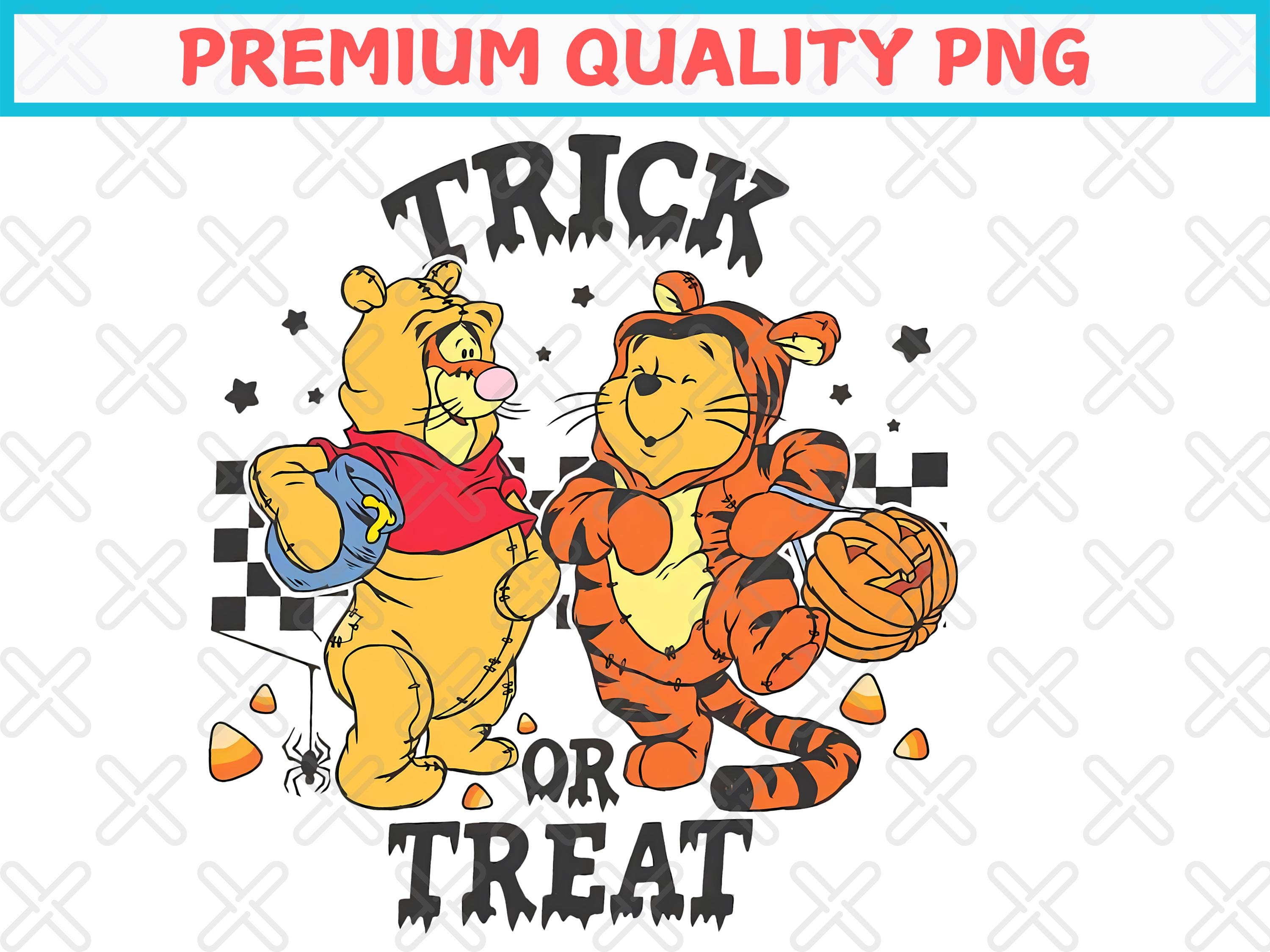 Winnie the Pooh Halloween Png - Etsy, image size:3000x2250