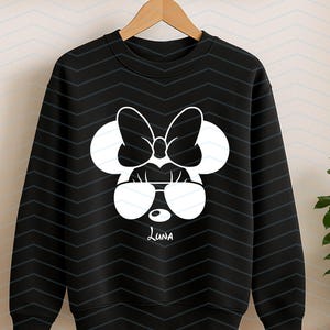 Minnie Sunglasses Png, Customized Disney Png, Minnie Aviator Png, Minnie Mouse Png, Disney Mom Png, Disneyland Png for Women image 4