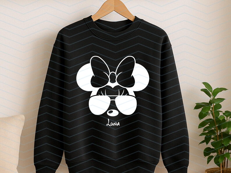 Minnie Sunglasses Png, Customized Disney Png, Minnie Aviator Png, Minnie Mouse Png, Disney Mom Png, Disneyland Png for Women image 4