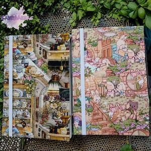 Loose-Leaf Watercolor Book | Artist Watercolor Sketchbook | Handmade Thread-bound Fabric Sketchbook for Watercolor, Gouache,Acrylic Painting
