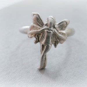 Fairy Ring - Sugarplum Fairy Ring - Elven Silver Ring - Silver Fairy Jewelry - Fairy Silver Ring - Christmas Silver Ring - Custom Ring