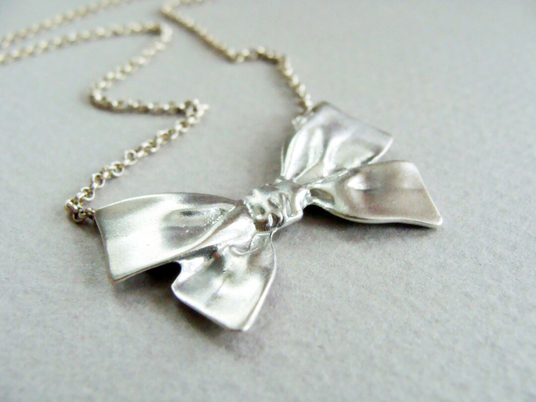 ■ENGBROX■ silver925 dangle ribbon necklace EBNL24027SV 11ef59edfcf301ad83629705f1d2b1