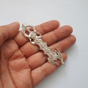 End of Pain Keyblade-ketting - End Of Pain Keyblade sterlingzilver - aangepaste cosplay sieraden aangepaste geek ketting - gepersonaliseerde videogame
